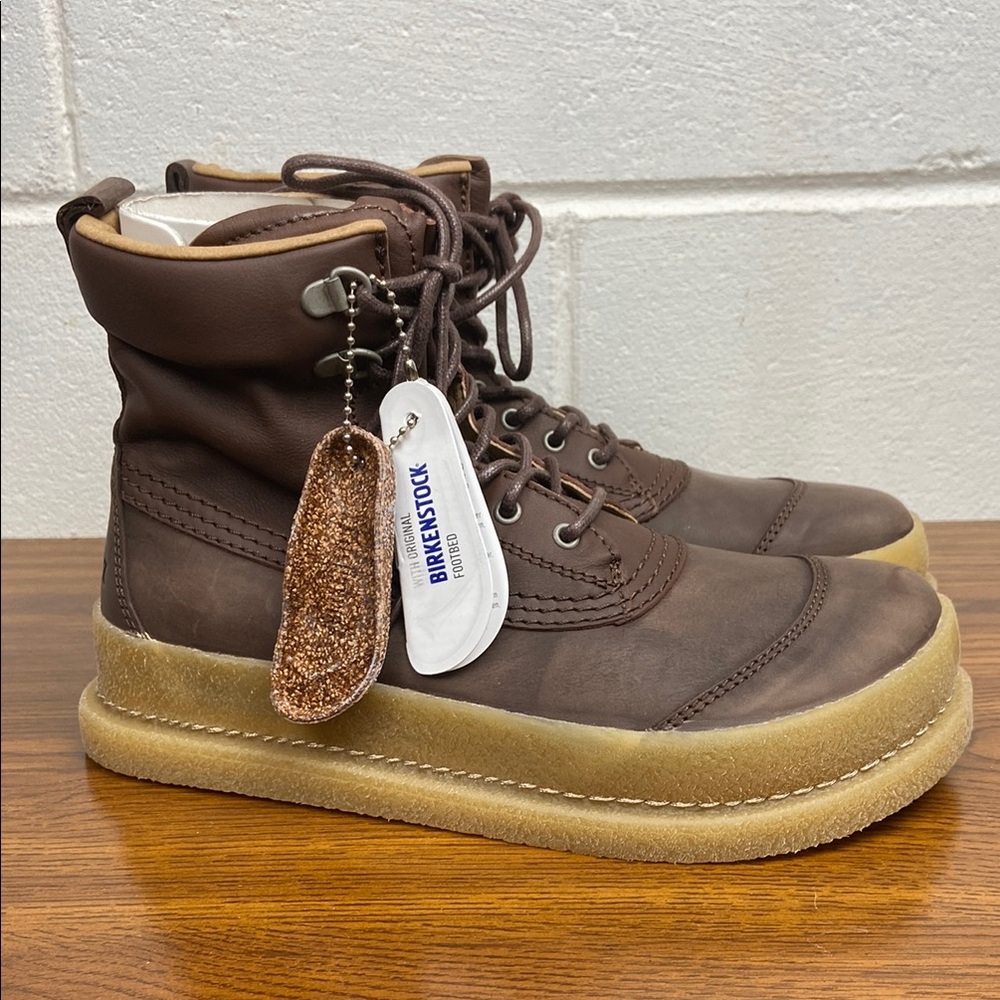 Birkenstock Women's Loen Mocha Ankle Boots EU38 Narrow Fit 1011035‎
